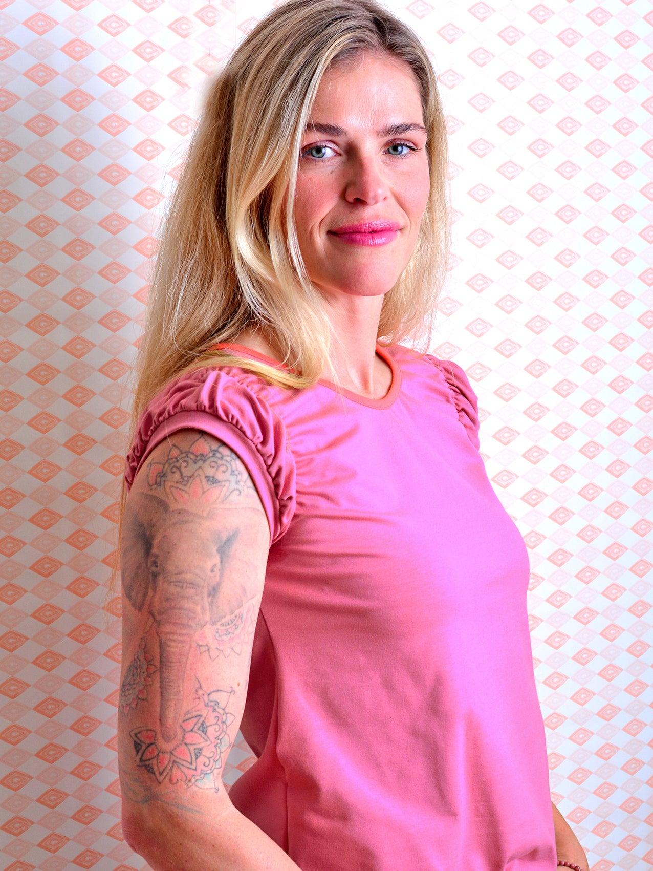 Jersey Shirt LENA beere pink rosa von STADTKIND