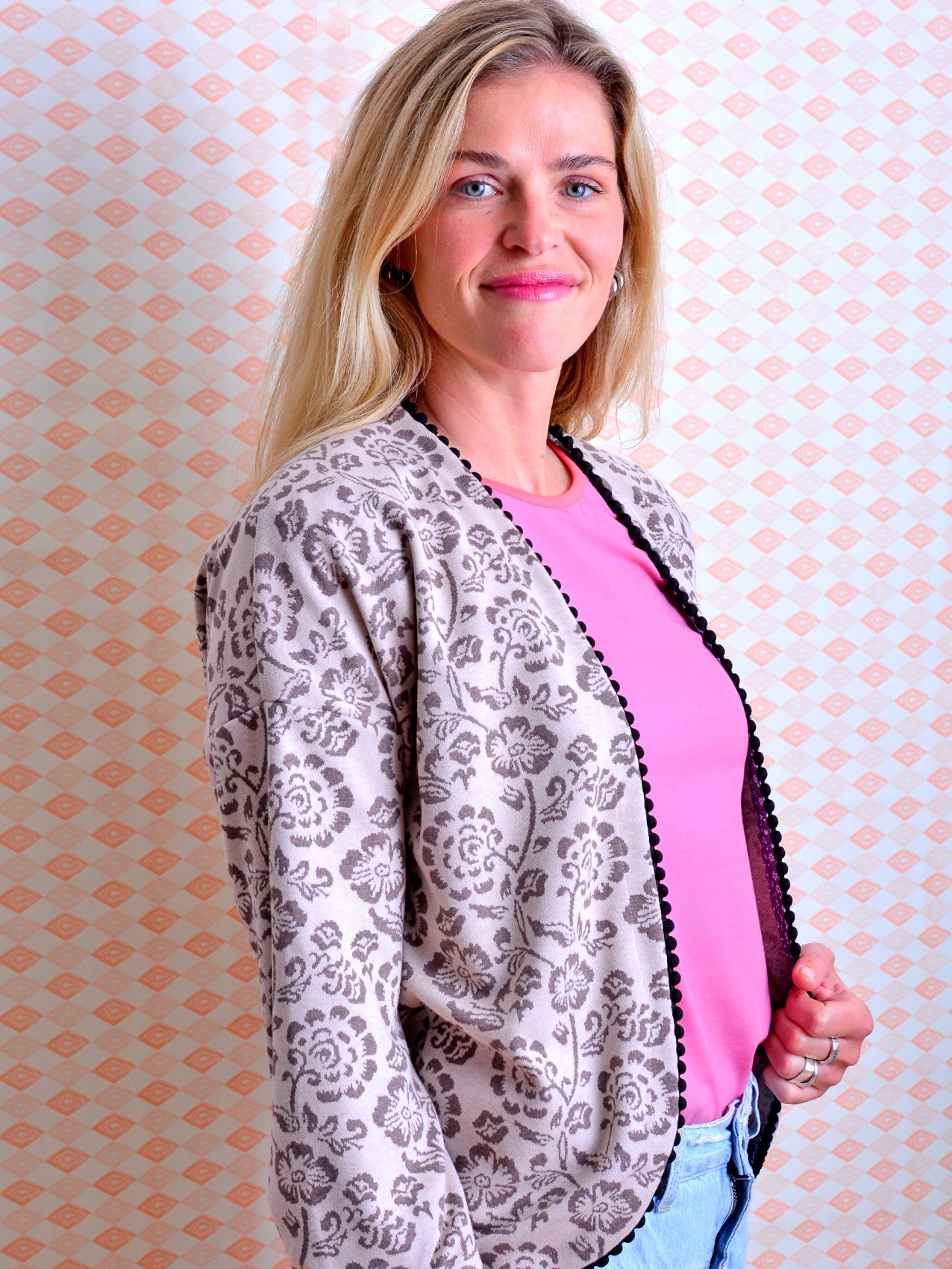 *** Cardigan NINA M (38) braun Jacke Strickjacke